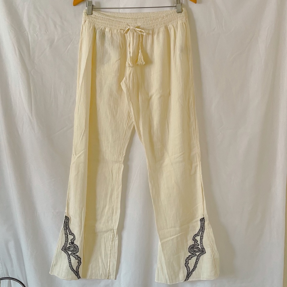 Rip Curl Embroidered Gauze Beach Pant